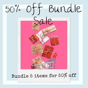 Bundle 5 Items For 50% Off